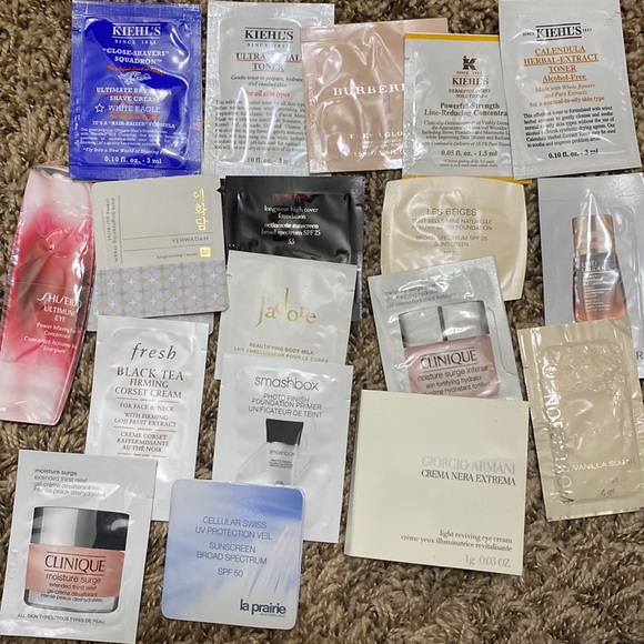 Other - Random set of 18 face product samples